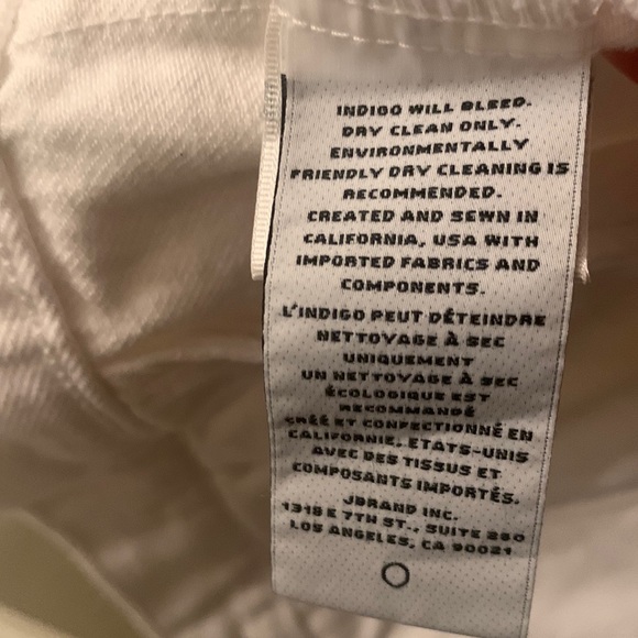 Limited Edition BNWT J BRAND Estella white slim jacket with sequin Nordstroms - Picture 13 of 14